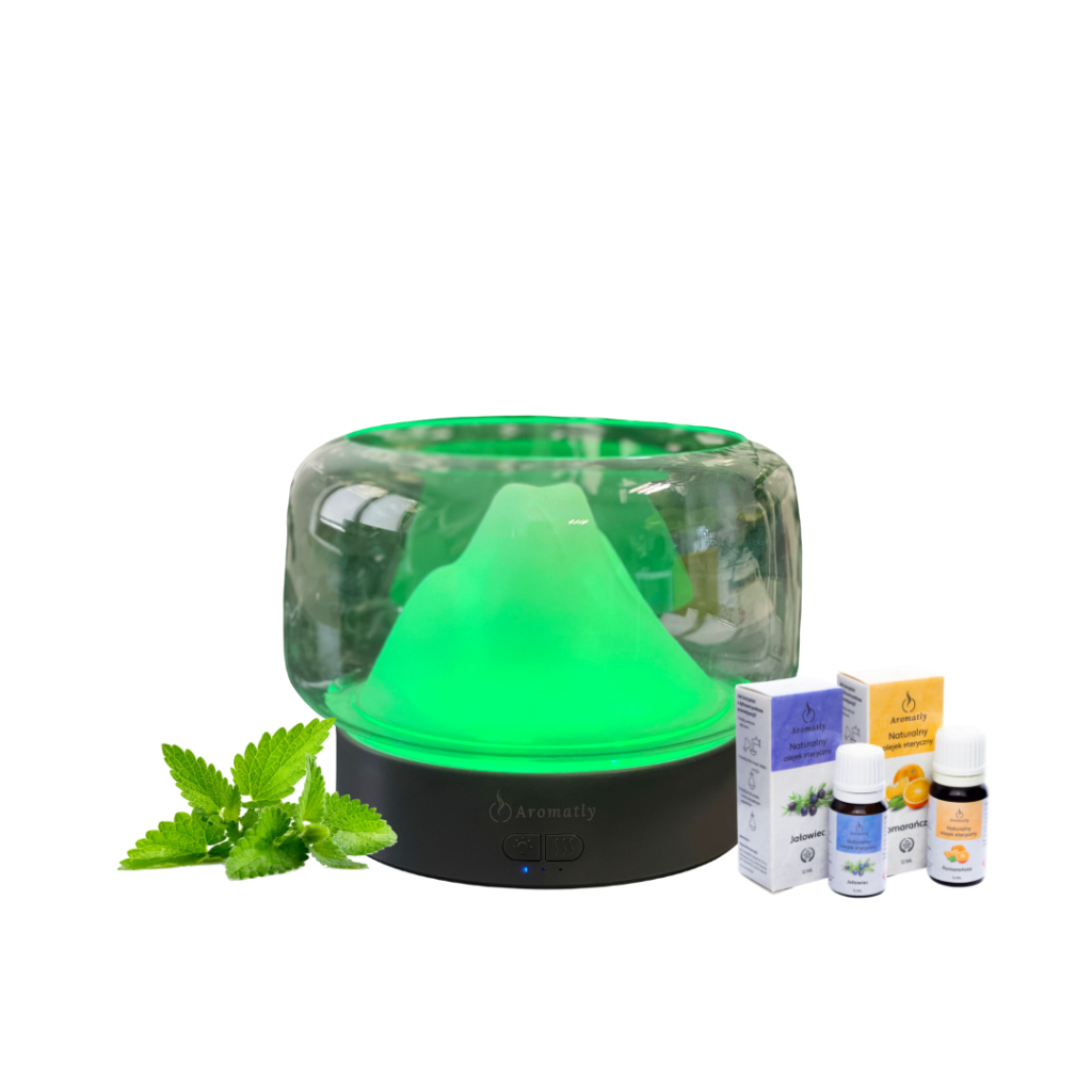 dyfuzor do aromaterapii nawilżacz z olejkami