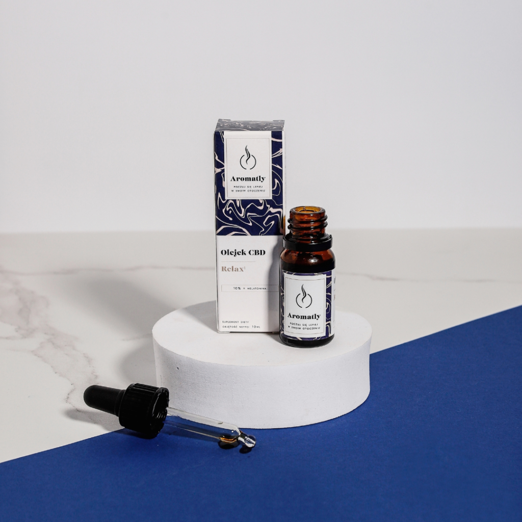 Olejek CBD konopny na sen